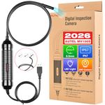 Autel MaxiVideo MV108S Borescope Inspection Camera, 2023 Upgrade of MV108/ MV105 Endoscope, 8.5mm Waterproof Image Head, 2MP HD Camera, 1920 x 1080, Work with All Autel Scanners, such as MaxiCOM MK808