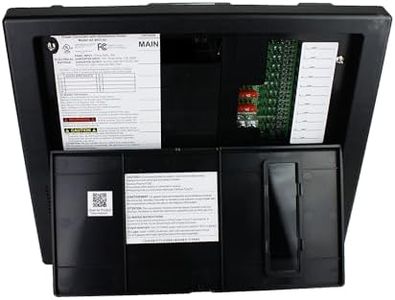 WFCO Arterra WF-8955-AD Converter/Charger with Distribution Center for 30 Amp AC Service - 55 Amp DC Output w/ 11 Circuits, Black