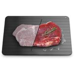 Vaigzo Fast Defrosting Tray for Frozen Meat, Natural Thawing Board, No Electricity Required, Large Size