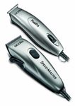 Andis Professional PivotPro SpeedMaster Hair Clipper and Beard Trimmer Combo, Silver, Model PM-1/PMT-1 (23965)