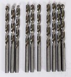 BALLOREX 4mm, 135 Degree HSS Drill Bit Set of 10 Pcs for Electric Drill and Metal