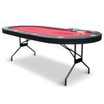 Hathaway Fourth Street Folding Texas Holdem' Table
