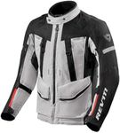 FJT297-4050-XL - Rev It Sand 4 H2O Motorcycle Jacket XL Silver Black