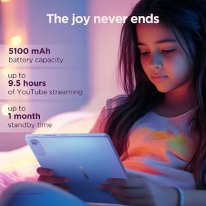 Lenovo Tab 10.1" Tablet, 128GB – Polar Blue