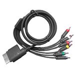 Jerilla Component AV Cable Compatible with Xbox 360 Console, HD Video Audio Cable 1080P RGB RCA Cord for HDTV/Monitor