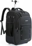 BAGSMART Rolling Backpack, 17 Inch 