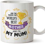 MUGFFINS Mum Mugs -"World's Best Mo