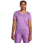 Under Armour Womens Tech Twist T-Shirt Tee Top Sports Purple M