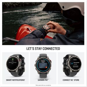 Garmin fēnix 8 Pro LTE GPS Smartwatch 47mm – AMOLED, Graphite