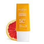 DOT & KEY Vitamin C + E Super Bright Sunscreen Spf 50 |Water-Light,UVA/UVB & Blue Light Protection|For Even Toned & Glowing Skin|With Liquid Spf 50+++| No White Cast| For All Skin Types| 30G