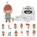 POP MART Hirono Little Mischief Series SET(12Boxes) 2.5 inches Articulated Character Premium Design gifts for women Fan-Favorite Desktop Decoration blind box Collectible Toy Art Toy