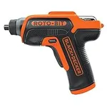 BLACK+DECKER 4V MAX Cordless Screwdriver with Bit Storage (BDCS50C) , Orange