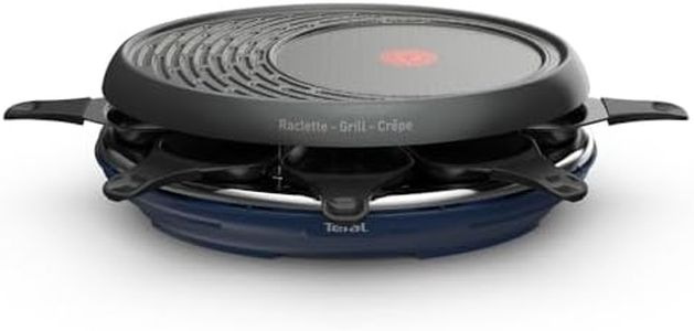 TEFAL Appareil à Raclette Neo Bleu RE310412
