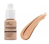 EZ BUYS UK PHOERA Foundation Concealer Makeup Full Coverage Matte Brighten Long (104 BUFF BEIGE)