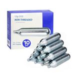 Co2 Cartridge Capsule 12 Gram Pack Of 10, 12 Grams Co2 Cylinder - 10 Pack