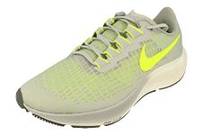 NIKE Air Zoom Pegasus 37 Men Running Trainers Sneakers Shoes BQ9646 (Grey Fog/Volt/Smoke Grey/Sail 003), 7.5 UK