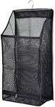 Youany Mesh Laundry Hamper, Foldable Hanging Mesh Laundry Hamper, Large Capacity Laundry Hamper Basket,Machine Washable Door Hanging Laundry Bag With A Stainless Steel Hook