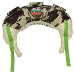 Bulgarian Bag -Camouflage - Suples (The Original) + Workout DVD (Fitness, Crossfit, Wrestling, Judo, Grappling, Functional Training, MMA, Sandbag, Powerbag, Cardio, Strength) … (Small 17 lb.)