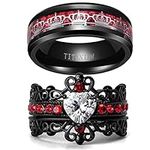 ringheart Crown Rings His and Her R