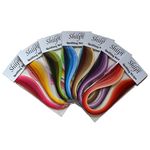 Shilpi Quilling Strips Family Packs 5Mm (700 Strips) (Multicolor), Kid