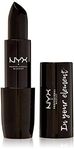 Nyx Professional Makeup In Your Element Lipstick, Fire Glossy Black, 4g