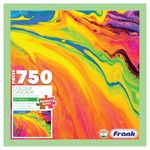 Frank Colour Cascade 750 Piece Jigsaw Puzzle for Kids 15+Years and Adults – Fun and Challenging Having Realistic Illustrations – Puzzles for Focus, Memory, Mental Boost - 34805