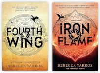 The Empyrean series By Rebecca Yarros 2 Books collection set: Fourth Wing & Iron Flame