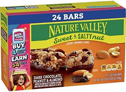 Nature Valley Chewy Granola Bars, Dark Chocolate Peanut Almond, 24 ct