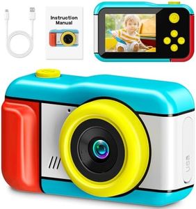 Topunny Kids Camera Toys for 3-9 Year Old Boys Girls,Kids Digital Camera with 2.4” LCD,32GB Card, 1080P Video Camera Portable Toy for Toddler Birthday Gifts for 3-9 Year Old Boys