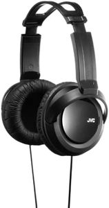 JVC HARX330 Full-Size Over-Ear Stereo Headphones - Black