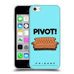 Head Case Designs Officially Licensed Friends TV Show Pivot Quotes Soft Gel Case Compatible With Apple iPhone 5c