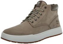 Timberland Men's Maple Grove Leather Chukka Sneaker, Beige, 9.5