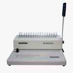 Namibind Mini Comb Bind-C12 Comb Binding Machine Manual A4 Comb Binder Book Binding Machine with 21 Holes Max. Punch 12 Sheets & Bind 500 Sheets for Office School