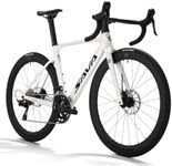 SAVADECK A7L 2026 Carbon Road Bike – T800 Carbon Fiber Frame, with Shimano 105 R7100 24-Speed Groupset, Hydraulic Disc Brake, 700C Racing Bicycle for Men & Women(White,51cm)