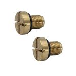 EVER STORE 2 Pcs 17111712788 Coolant Bleeder Screw Compatible for E46 E92 E90 E36 E39 & Mini Cooper