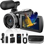 4K Video Camera Camcorder 60FPS, 48