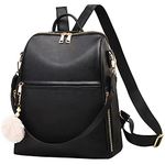 Backpack Purse for Women PU Leather Waterproof Casual Travel Cute Shoulder Bag for Ladies