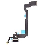 LAYONEX Micro USB Charging Port Board Dock Connector Jack Charge Flex Cable Compatible with iPhone X (Black)