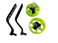 Cycle Adjustable Side Support Wheel Set Size 20x1.75 (GREEN)