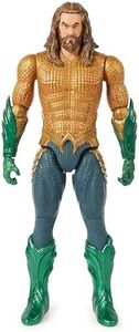 DC Comics, Aquaman Action Figure, 12-inch, Detailed Sculpt and Movie Styling, Easy to Pose, Collectible Superhero Kids Toys for Boys & Girls