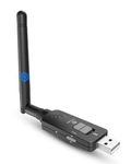 Avantree DG60 Aura - Long Range Auracast Transmitter & Bluetooth 5.4 USB Adapter 2-in-1 for Headphones, Qualcomm Chip, aptX-Adaptive, Firmware Upgradeable, Broadcast PC Audio to Multi Earbuds