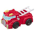 Transformers Playskool Heroes Rescue Bots Academy Heatwave the Fire-Bot Converting Toy, 4.5-Inch Action Figure, Toys for Kids Ages 3 and Up