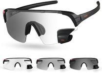 TriEye Cycling Glasses with Rear-vi