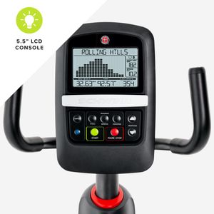 Schwinn 510R Recumbent Exercise Bike – Adjustable Seat, LCD Display