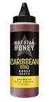 Hot Star Honey Caribbean BBQ Honey Sauce | Hand Crafted BBQ Sauce | BBQ Honey Sauce Perfect for Chicken, Pizza, Pasta, Steak and Noodles, 315g Bottle