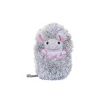 Curlimals Popsy Mouse, Cute Interactive Soft Toy, Responds To Touch: Talks, Makes Noises, Curls Into A Ball!, Grey