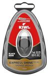 KIWI Express Shine Shoe Sponge, Leather Care for Shoes, Boots, Furniture, Jacket, Briefcase and More, Black, 7mL