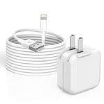 iPad Charger, [MFi Certified] 10FT 