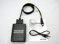 Yatour Car Music Changer Digital Music Changer USB SD AUX MP3 Player Adapter Digital Car Audio Input Interface Bluetooth(Optional) FOR Volvo sc