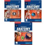 Textbook Of Anatomy:Upper Limb and Thorax, Vol 1, Abdomen And Lower Limb, Vol 2, Head, Neck And Brain, Vol 3, 3rd Revised And Updated Edition (3 Book Set)